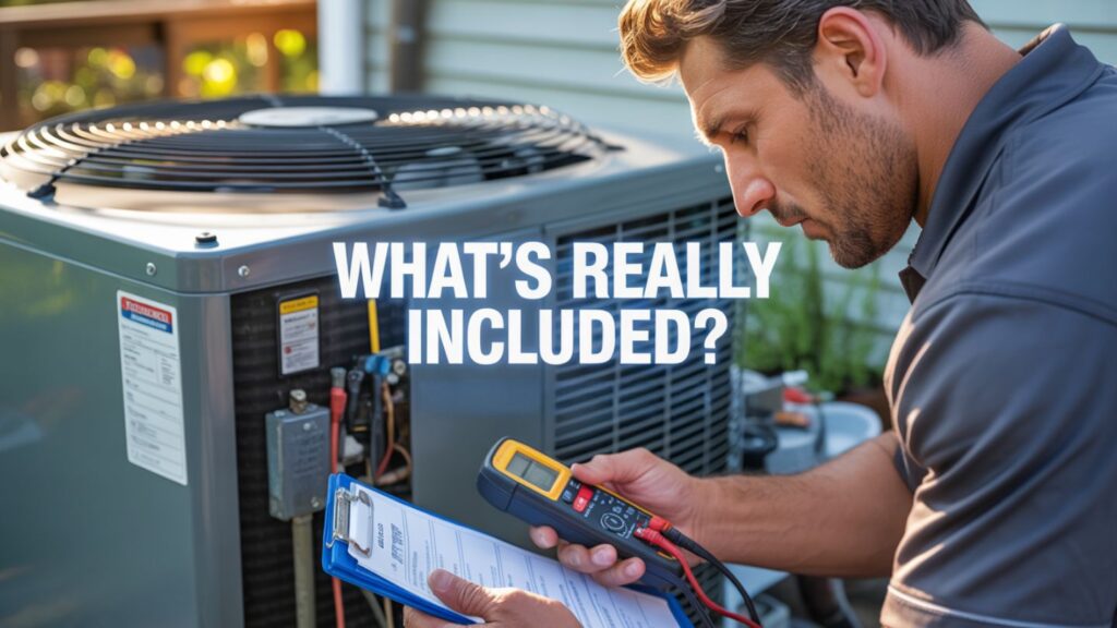 whats included in professional ac maintenance services a comprehensive guide